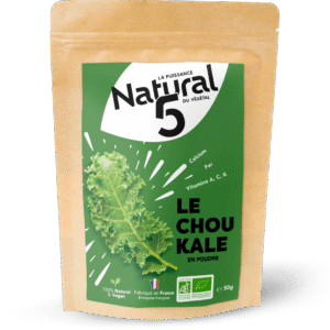 Natural5 - chou kale poudre bio 50g