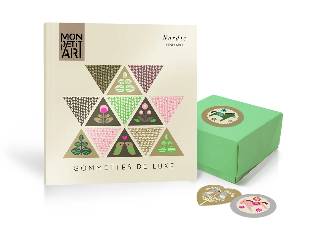 Mon Petit Art - Gommettes De luxe - Nordic