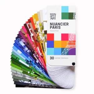 Mon Petit Art - Nuancier Paris - 30 Cartes Postales
