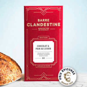 Barre Clandestine - Chocolat & pain au levain