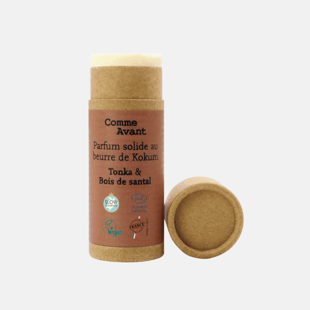 Comme Avant - Parfum solide boisé et épicé au beurre de kokum – Image 3
