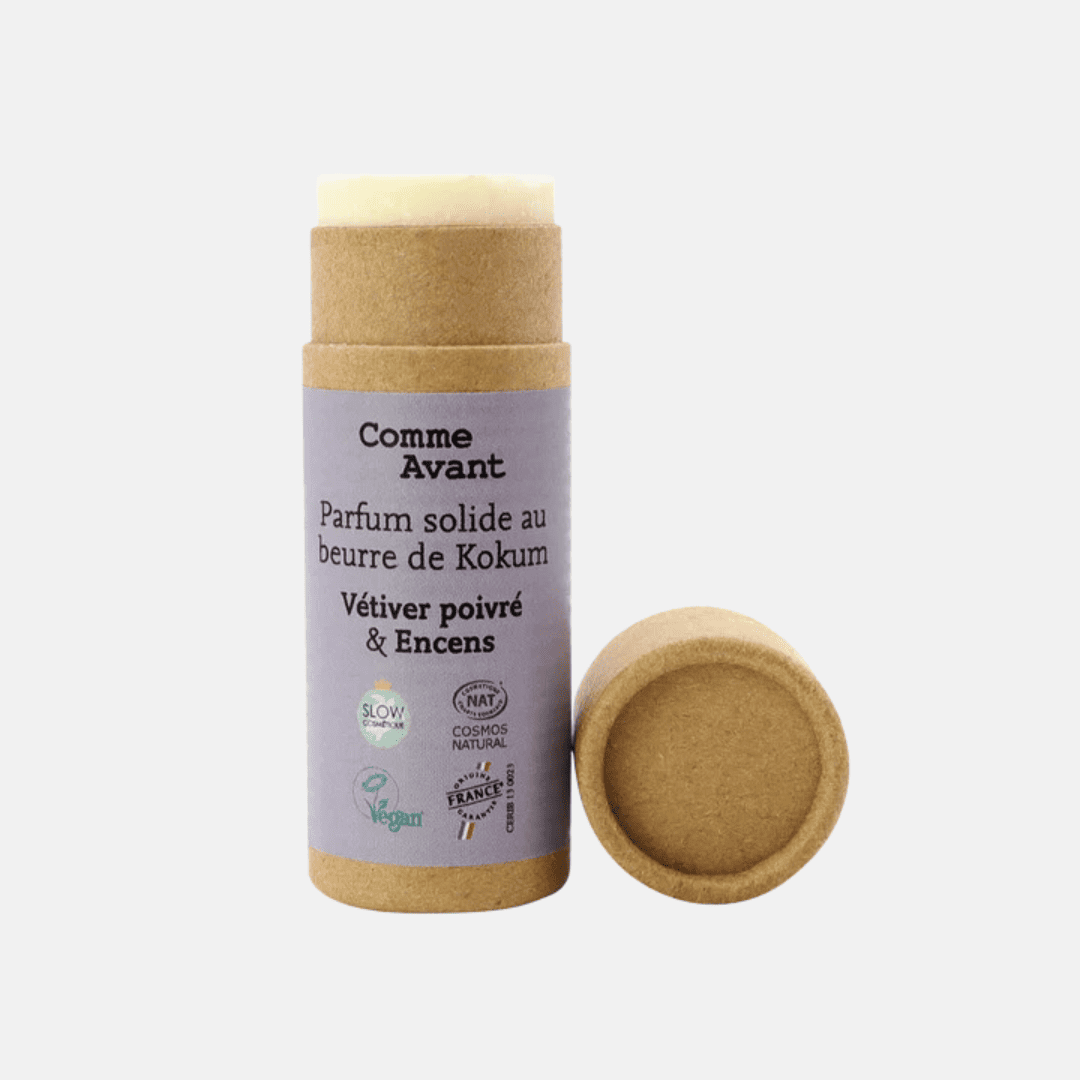 Comme Avant - Parfum solide boisé et épicé au beurre de kokum – Image 4