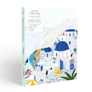 Petit Pinceau - Kit de peinture au numéro - Santorini