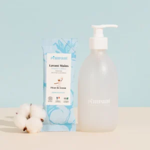 Pimpant - Lavant Mains - Fleur de coton (kit bouteille + recharge)