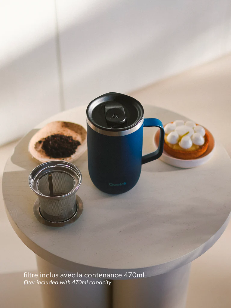 Qwetch - Mug isotherme 470ml - coloris au choix – Image 8