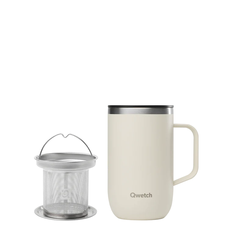 Qwetch - Mug isotherme 470ml - coloris au choix