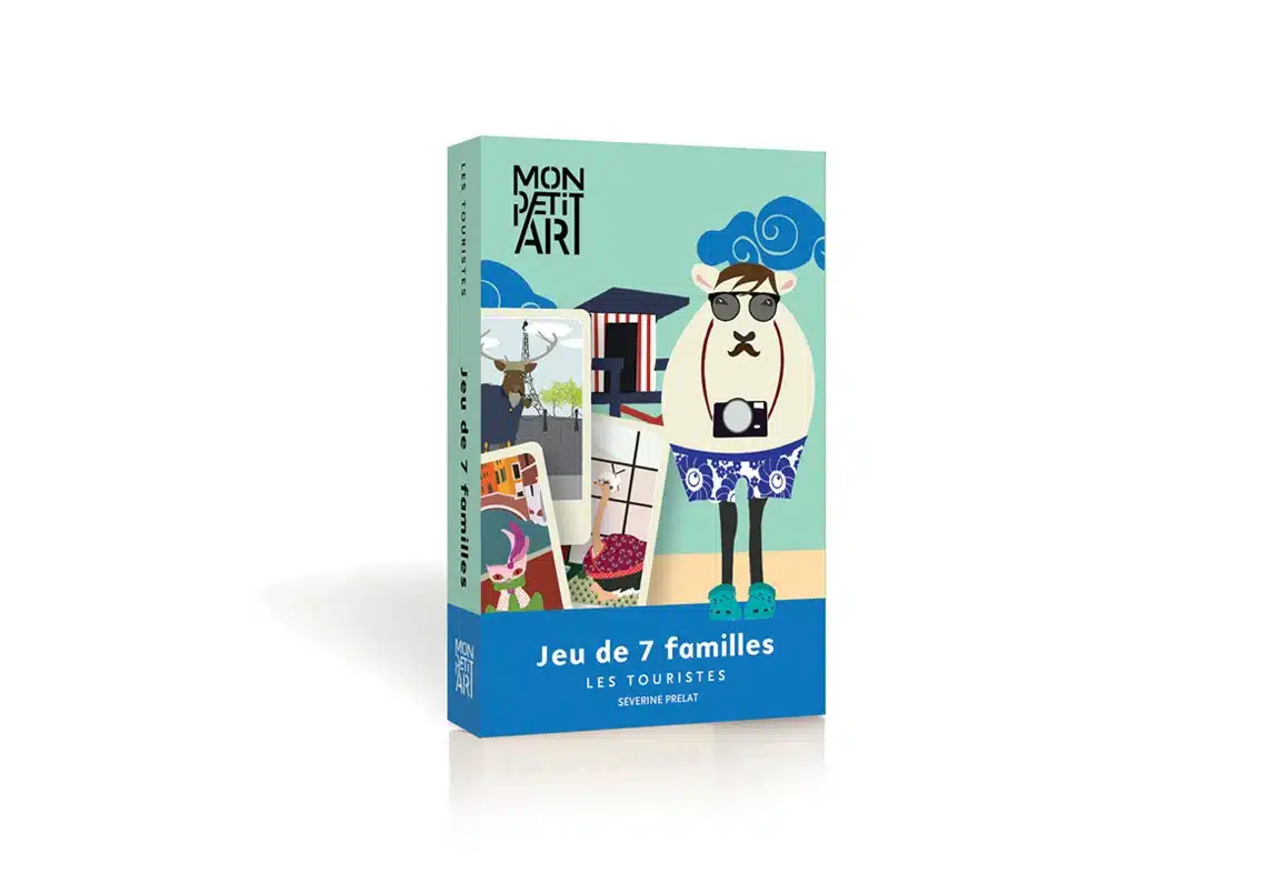 Mon Petit Art - Jeu des 7 familles - Les Touristes