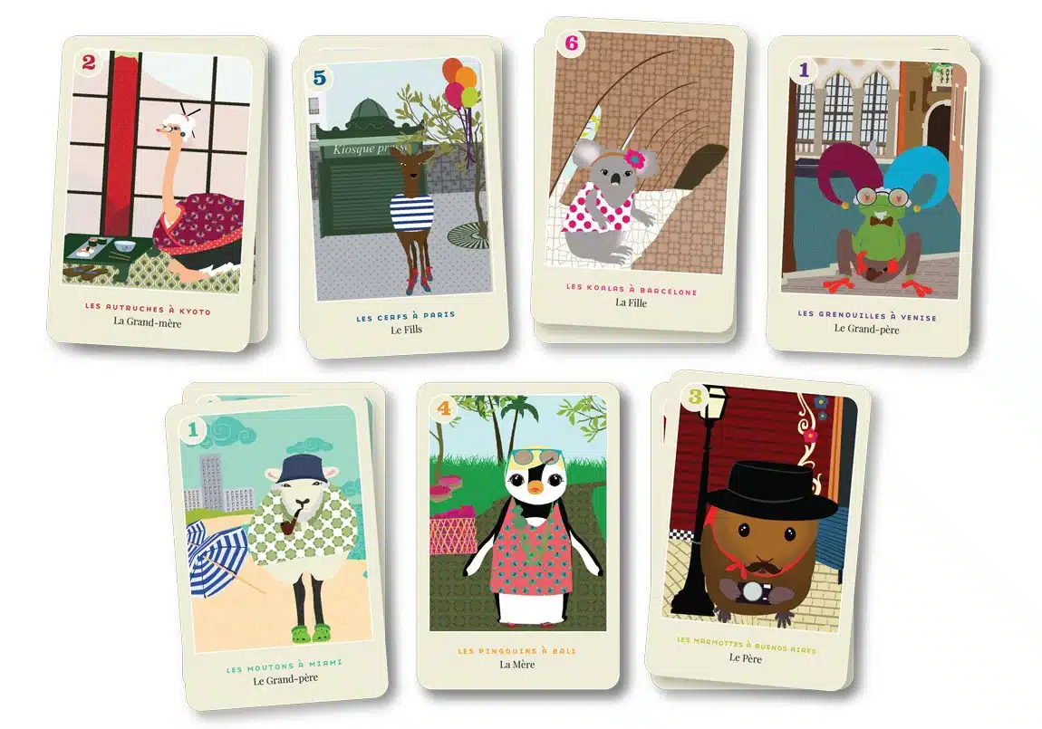 Mon Petit Art - Jeu des 7 familles - Les Touristes – Image 2