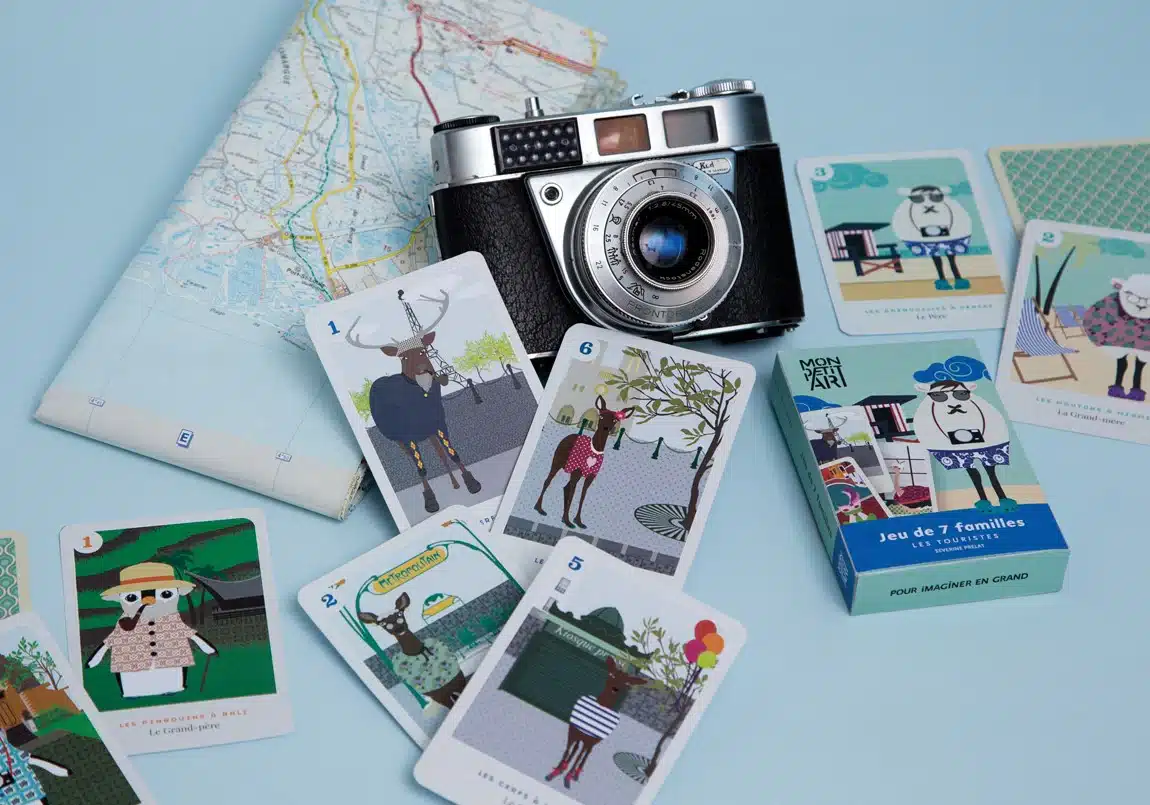 Mon Petit Art - Jeu des 7 familles - Les Touristes – Image 3