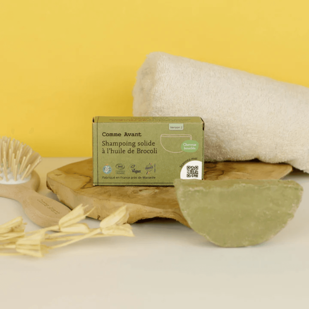 Comme Avant - Shampoing solide à l'huile de brocoli - Version 2 – Image 2