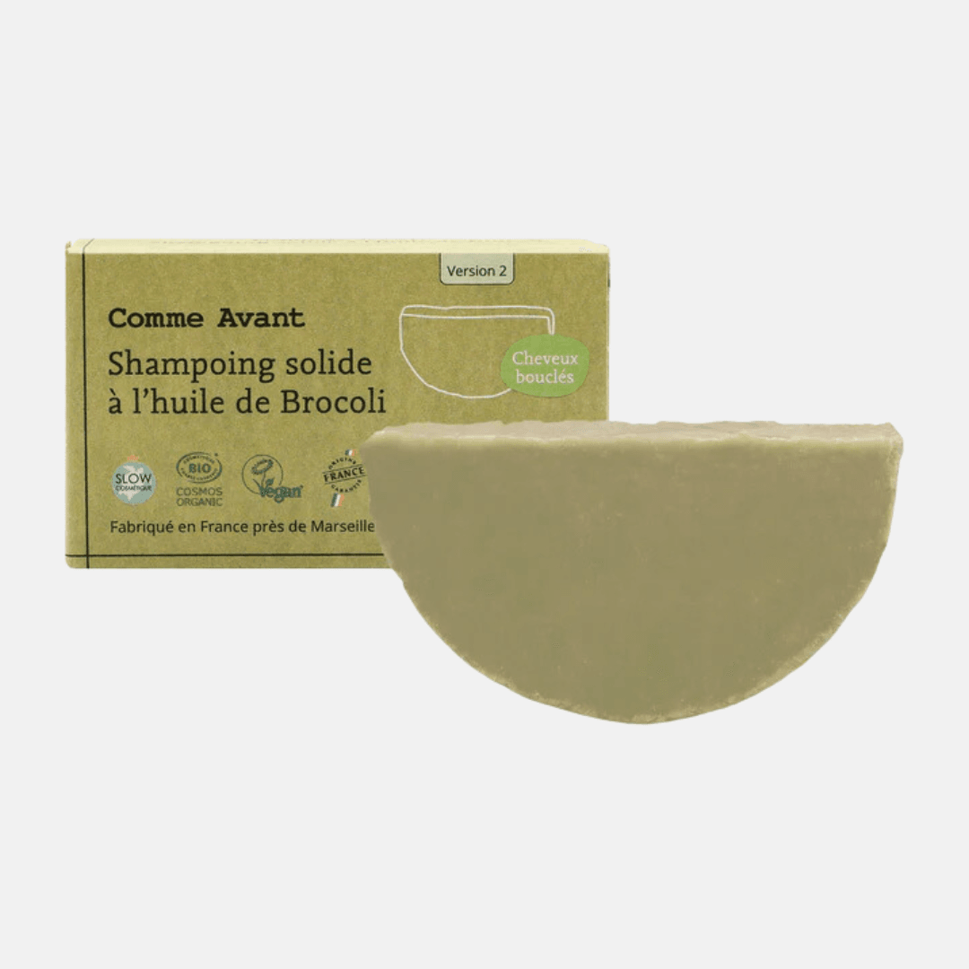 Comme Avant - Shampoing solide à l'huile de brocoli - Version 2