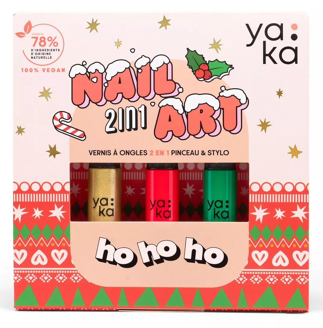Yaka - Coffret Nail Art - Ho ho ho
