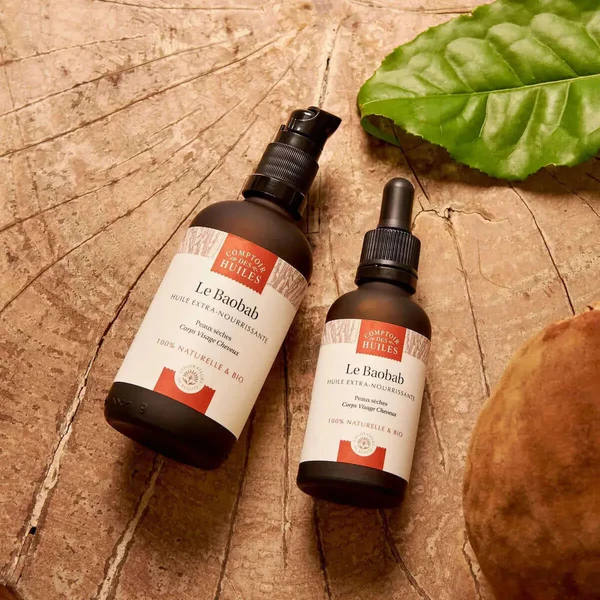 Comptoir des Huiles - Huile de baobab BIO Extra-nourrissante 50ml