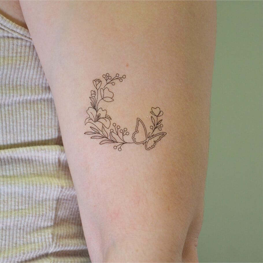 Grim'tout - Flower power - Tatouages temporaires à colorier – Image 3