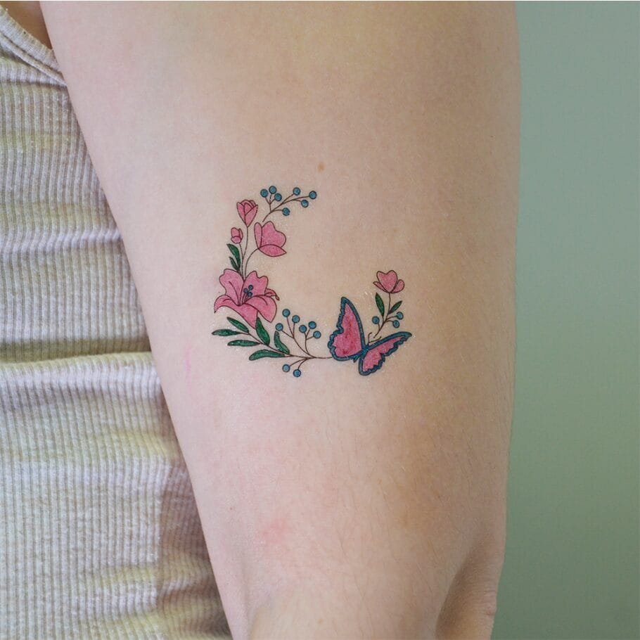 Grim'tout - Flower power - Tatouages temporaires à colorier – Image 5