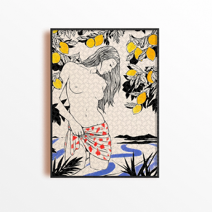 Piece & Love - Puzzle Juillet by Été81