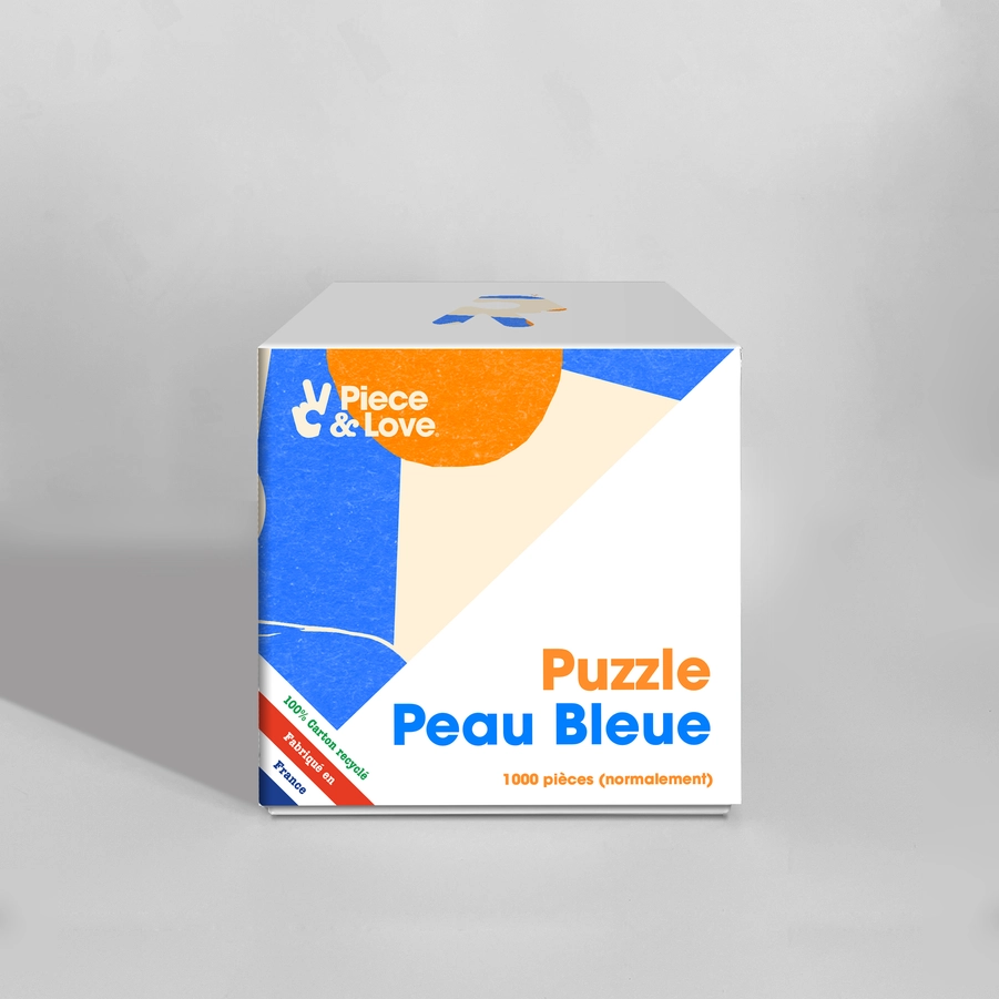 Piece & Love - Puzzle Peau bleue by Été81 – Image 2