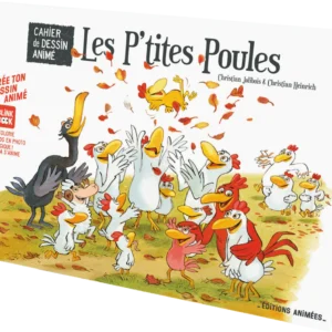 BlinkBook  Les P'tites Poules - Cahier de dessins animés