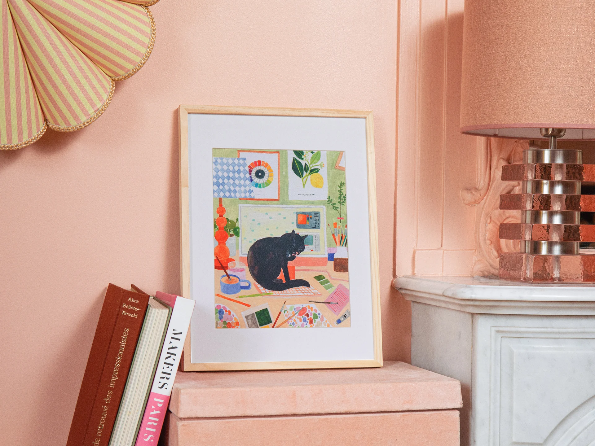 Petit Pinceau - Kit de peinture au numéro - La pause du chat – Image 3