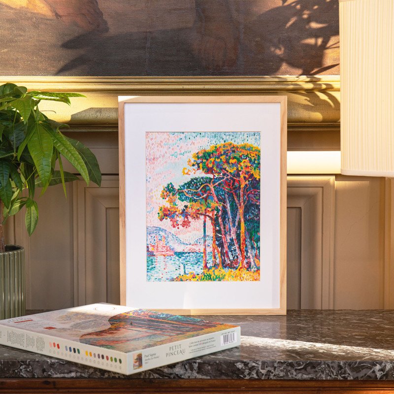 Petit Pinceau - Kit de peinture au numéro - Antibes (La Pinède) – Paul Signac – Image 3