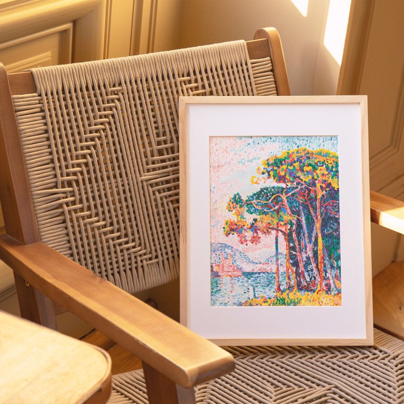 Petit Pinceau - Kit de peinture au numéro - Antibes (La Pinède) – Paul Signac – Image 2