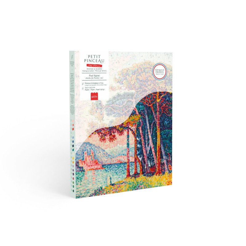 Petit Pinceau - Kit de peinture au numéro - Antibes (La Pinède) – Paul Signac