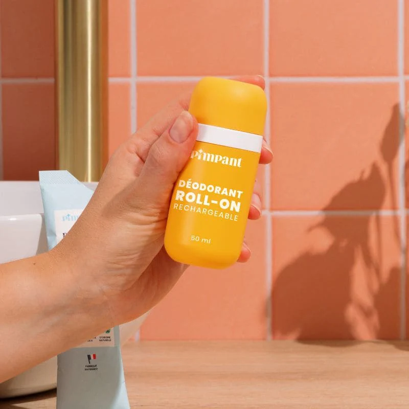 Pimpant - Déodorant Roll-on - Fleur de Coton (1 recharge) – Image 4