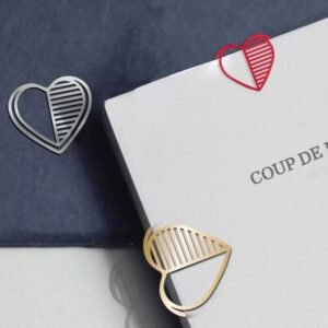 Tout Simplement - Marque-pages - Clips (set de 3) – Cœurs