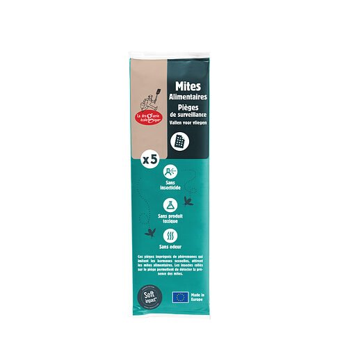 Grand Beau - Mites alimentaires - Pièges de surveillance (x5)