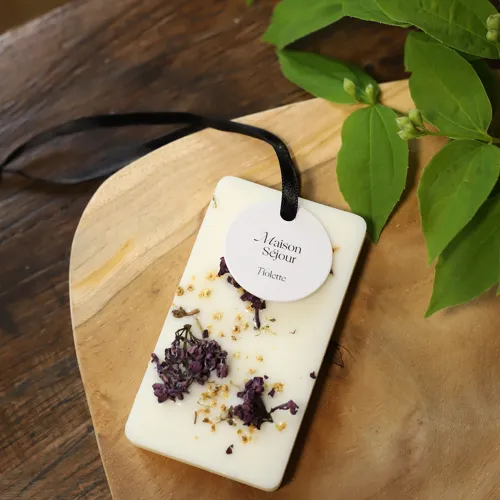 Maison Séjour - Carte florale parfumée - Violette – Image 2