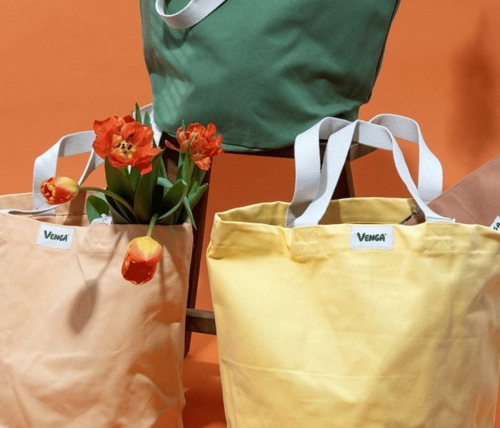 Sacs cabas en coton bio